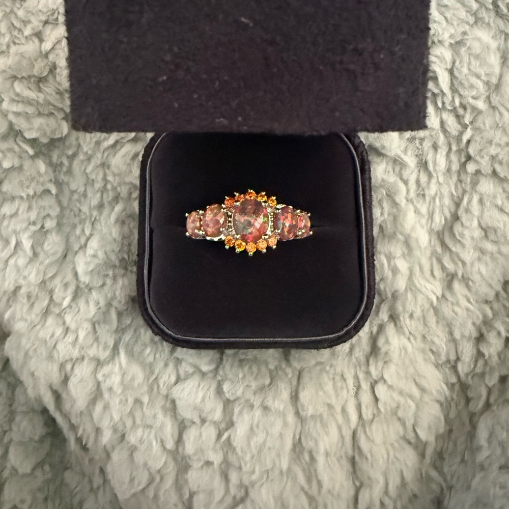 Fire Opal Ring - image 2